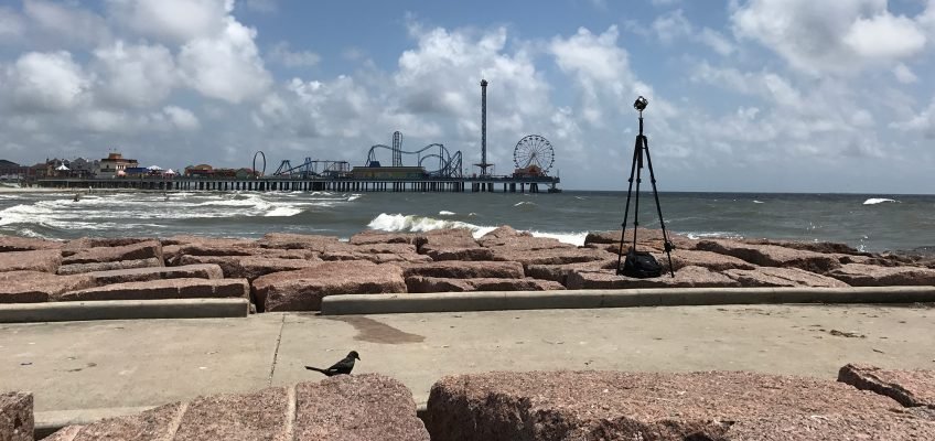 Galveston Island Seawall Jetty