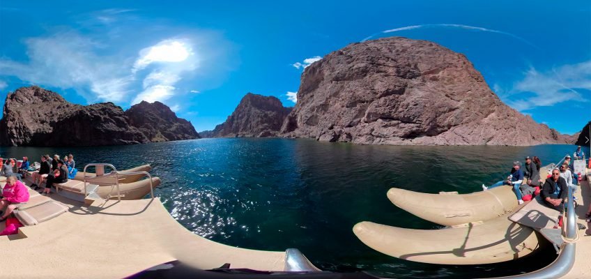 Rafting down the Colorado River